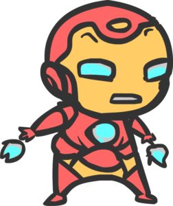 iron man chibi